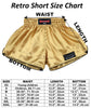 RSCG Retro Muay Thai Shorts CAMO GREEN - BOON Sport