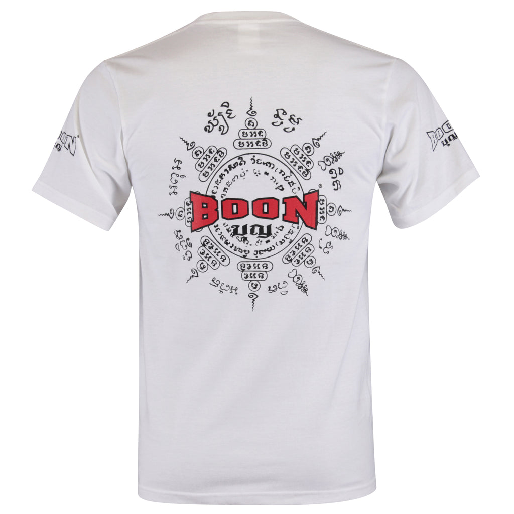 TSSYW T-Shirt Sak Yant White - BOON Sport